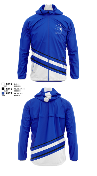 Wayne Community High School Band 96788972 Windbreaker - 1