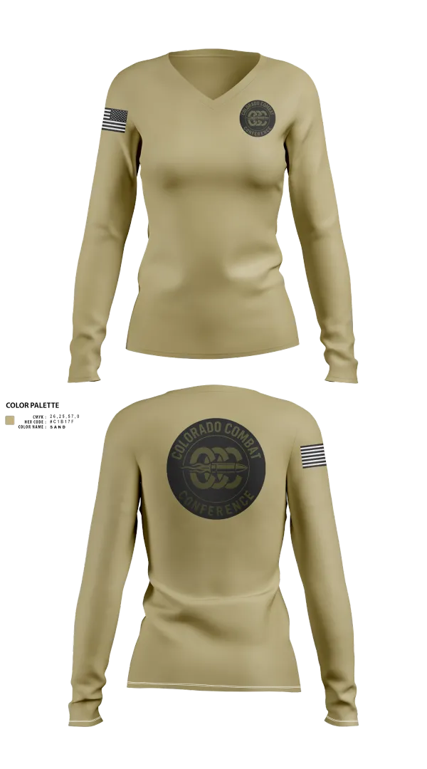 Womens Long Sleeve Vneck Shirt, , Wrestling, Teamtime, Team time, sublimation, custom sports apparel, team uniforms, spirit wear, spiritwear, sports uniforms, custom shirts, team store, custom team store, fundraiser sports, apparel fundraiser