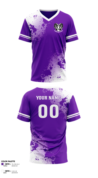 Mens Soccer Jersey, Deering Rams Soccer, Men's Soccer, Teamtime, Team time, sublimation, custom sports apparel, team uniforms, spirit wear, spiritwear, sports uniforms, custom shirts, team store, custom team store, fundraiser sports, apparel fundraiser