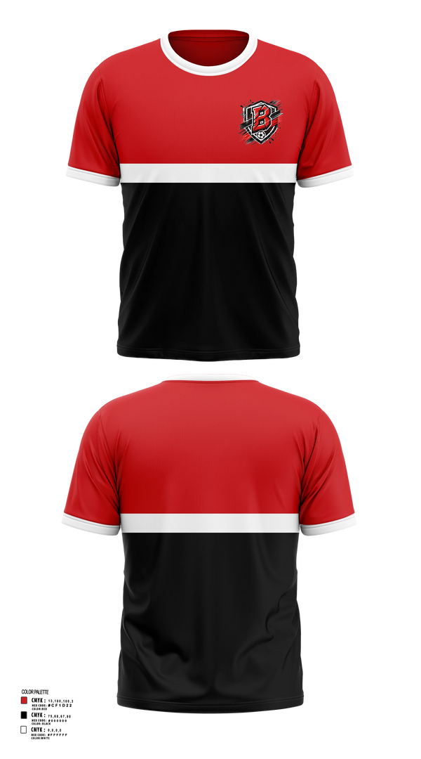 Short Sleeve Performance Shirt, BREMEN HIGH SCHOOL, Men's Soccer, Teamtime, Team time, sublimation, custom sports apparel, team uniforms, spirit wear, spiritwear, sports uniforms, custom shirts, team store, custom team store, fundraiser sports, apparel fundraiser