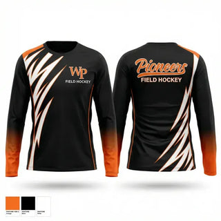 Long Sleeve Performance Shirt, William Paterson Field Hockey, Field Hockey, Teamtime, Team time, sublimation, custom sports apparel, team uniforms, spirit wear, spiritwear, sports uniforms, custom shirts, team store, custom team store, fundraiser sports, apparel fundraiser