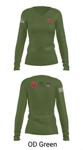 CMLP41 44688858 Women's Long Sleeve V-neck Shirt - 57