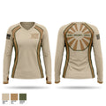 CALVERT POLICE DEPARTMENT Women's Long Sleeve V-neck Shirt - 1