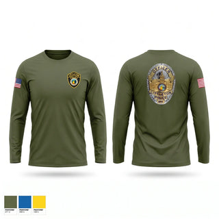 Long Sleeve Performance Shirt, Littleton NH Police Department, Police, Teamtime, Team time, sublimation, custom sports apparel, team uniforms, spirit wear, spiritwear, sports uniforms, custom shirts, team store, custom team store, fundraiser sports, apparel fundraiser