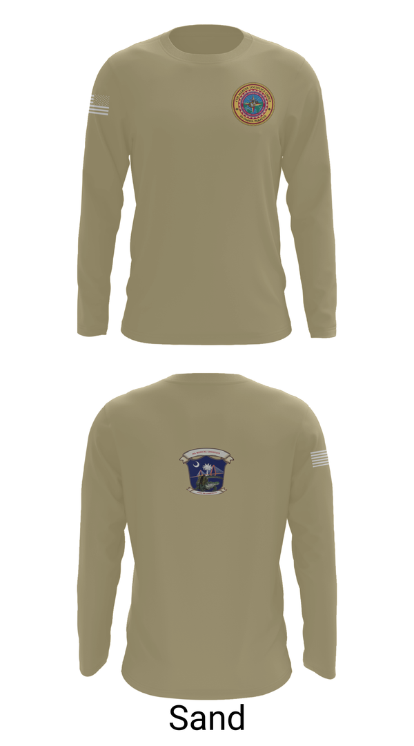 Long Sleeve Performance Shirt, 4th Medical Logistics, Marines, Teamtime, Team time, sublimation, custom sports apparel, team uniforms, spirit wear, spiritwear, sports uniforms, custom shirts, team store, custom team store, fundraiser sports, apparel fundraiser
