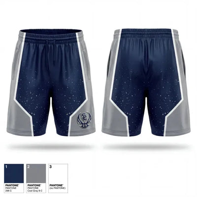 South Central 91227710 Mens Reversible Basketball Shorts - 1