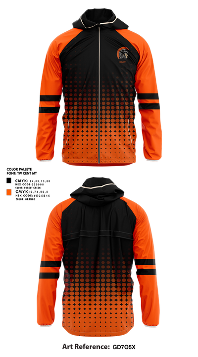 Beloit Senior High School 54586744 Windbreaker - 1