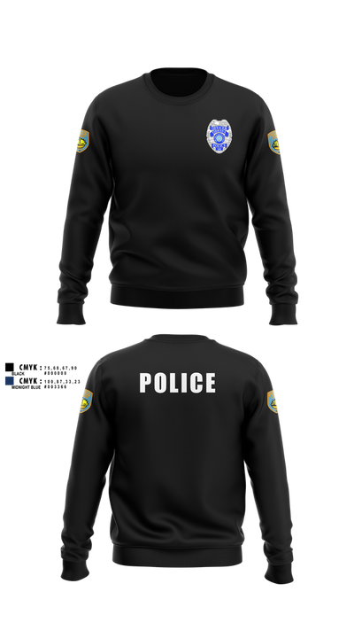 Odessa Police Department 86817075 Crew Neck Sweatshirt - 4