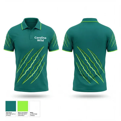 Carolina Wild 26291493 Short Sleeve Performance Polo - 1