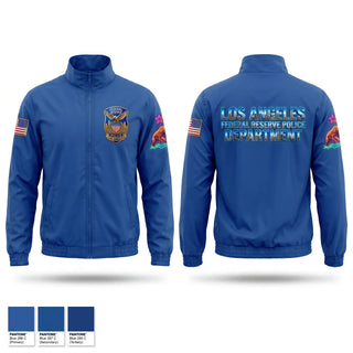 Windbreaker, Federal Reserve Police DTLA, Police, Teamtime, Team time, sublimation, custom sports apparel, team uniforms, spirit wear, spiritwear, sports uniforms, custom shirts, team store, custom team store, fundraiser sports, apparel fundraiser