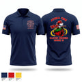 Atoka Fire Short Sleeve Performance Polo - 1