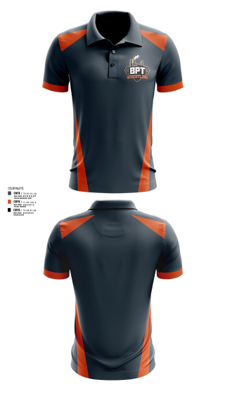 Short Sleeve Performance Polo, BPT Wrestling, Wrestling, Teamtime, Team time, sublimation, custom sports apparel, team uniforms, spirit wear, spiritwear, sports uniforms, custom shirts, team store, custom team store, fundraiser sports, apparel fundraiser