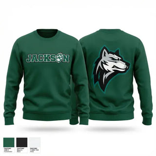 Crew Neck Sweatshirt, Jackson Dance, Cheer, Teamtime, Team time, sublimation, custom sports apparel, team uniforms, spirit wear, spiritwear, sports uniforms, custom shirts, team store, custom team store, fundraiser sports, apparel fundraiser