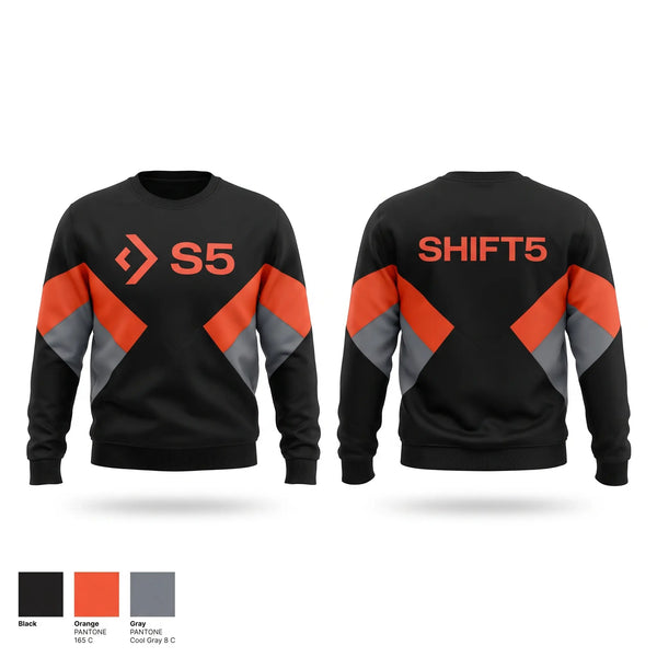 Crew Neck Sweatshirt, Shift5, , Teamtime, Team time, sublimation, custom sports apparel, team uniforms, spirit wear, spiritwear, sports uniforms, custom shirts, team store, custom team store, fundraiser sports, apparel fundraiser