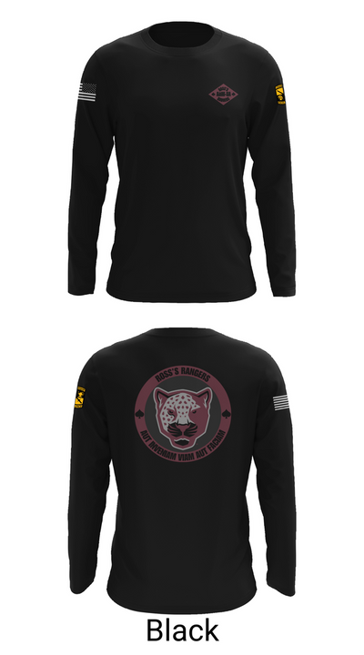 Ross Rangers 12757197 Long Sleeve Performance Shirt 26