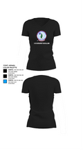 2-35 Infantry Batallion 77036654 Women's Short Sleeve V-neck Shirt - 24