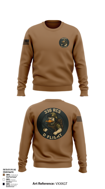 336 RCS D Flight 26202235 Crew Neck Sweatshirt - 101