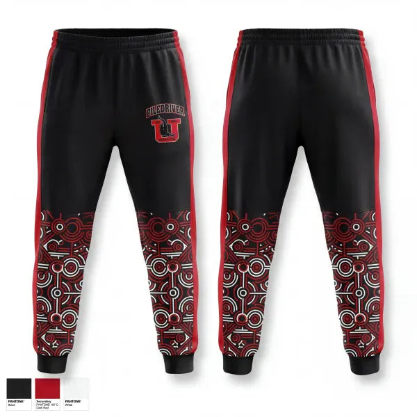 Sweatpants, Piledriver University, Wrestling, Teamtime, Team time, sublimation, custom sports apparel, team uniforms, spirit wear, spiritwear, sports uniforms, custom shirts, team store, custom team store, fundraiser sports, apparel fundraiser