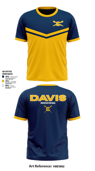 Short Sleeve Performance Shirt, UCD Men’s Crew, Spirit Store, Teamtime, Team time, sublimation, custom sports apparel, team uniforms, spirit wear, spiritwear, sports uniforms, custom shirts, team store, custom team store, fundraiser sports, apparel fundraiser