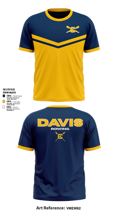 UCD Men’s Crew 43226103 Short Sleeve Performance Shirt - 5