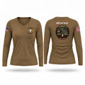 Echo 2-55 Adar IRF Women's Long Sleeve V-neck Shirt - 1
