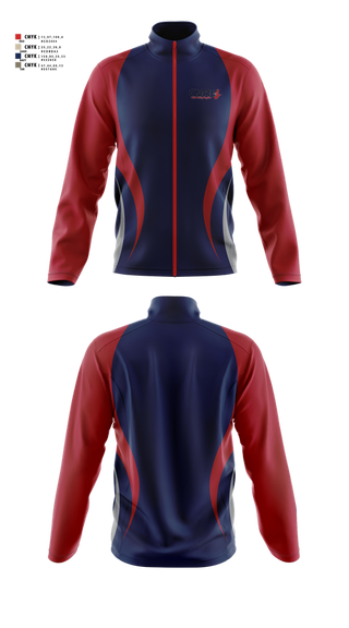 Fleece Jacket, Ohio Valley Region Volleyball, Women's Volleyball, Teamtime, Team time, sublimation, custom sports apparel, team uniforms, spirit wear, spiritwear, sports uniforms, custom shirts, team store, custom team store, fundraiser sports, apparel fundraiser