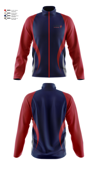 Ohio Valley Region Volleyball 78504074 Fleece Jacket - 1