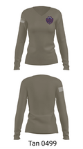Prairie du Chien Police Department 59791154 Women's Long Sleeve V-neck Shirt - 11