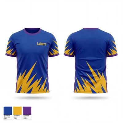 Lakers 15552823 Old School Cotton Feel Shirt - 1