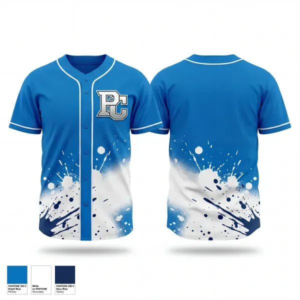 Full Button Baseball Jersey, Powercross, Baseball, Teamtime, Team time, sublimation, custom sports apparel, team uniforms, spirit wear, spiritwear, sports uniforms, custom shirts, team store, custom team store, fundraiser sports, apparel fundraiser