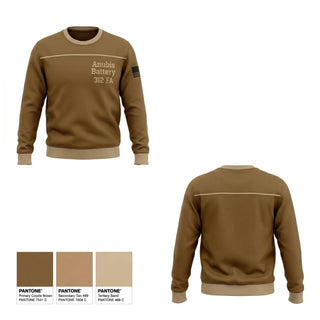 Crew Neck Sweatshirt, Anubis Battery, 3-12 FA, Army, Teamtime, Team time, sublimation, custom sports apparel, team uniforms, spirit wear, spiritwear, sports uniforms, custom shirts, team store, custom team store, fundraiser sports, apparel fundraiser