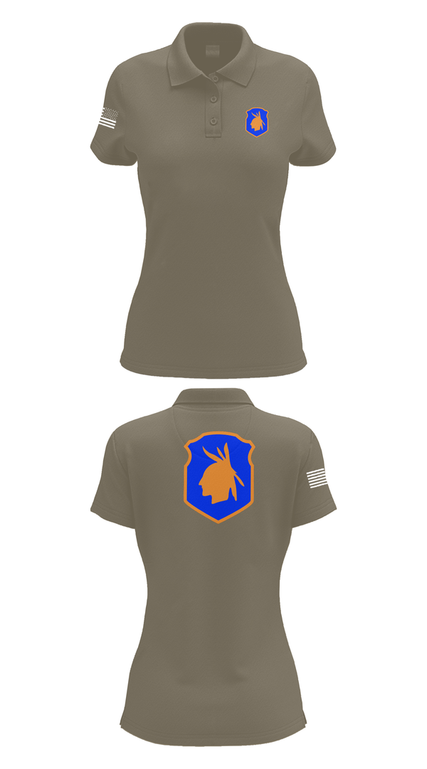 Womens Short Sleeve Performance Polo, 98th training div, , Teamtime, Team time, sublimation, custom sports apparel, team uniforms, spirit wear, spiritwear, sports uniforms, custom shirts, team store, custom team store, fundraiser sports, apparel fundraiser