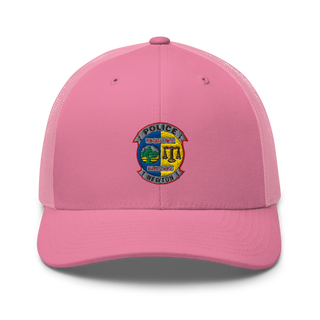 Newton Police Department 7766110 Retro Trucker Hat | Yupoong 6606
