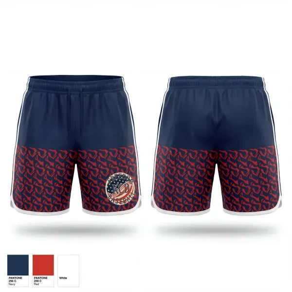 Athletic Shorts With Pockets, KCD Freedom, Baseball, Teamtime, Team time, sublimation, custom sports apparel, team uniforms, spirit wear, spiritwear, sports uniforms, custom shirts, team store, custom team store, fundraiser sports, apparel fundraiser