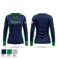 Engine 4 Women's Long Sleeve V-neck Shirt - 1