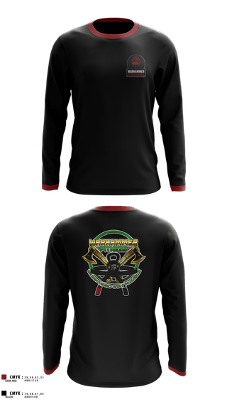 Long Sleeve Performance Shirt, Warhammer Fitness, , Teamtime, Team time, sublimation, custom sports apparel, team uniforms, spirit wear, spiritwear, sports uniforms, custom shirts, team store, custom team store, fundraiser sports, apparel fundraiser
