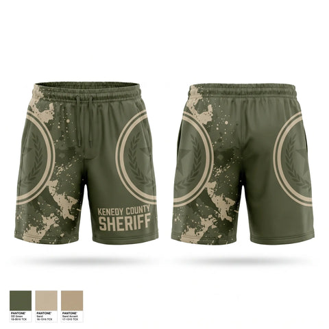 Athletic Shorts With Pockets, Kenedy County Sheriff, Police, Teamtime, Team time, sublimation, custom sports apparel, team uniforms, spirit wear, spiritwear, sports uniforms, custom shirts, team store, custom team store, fundraiser sports, apparel fundraiser