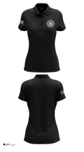 Wisconsin Chiefs of Police Association 24768868 Women's Short Sleeve Performance Polo  - 3