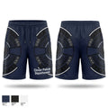 Clever Police Department Athletic Shorts With Pockets - 1