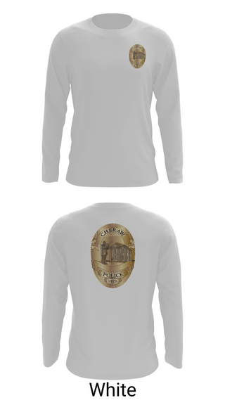 Long Sleeve Performance Shirt, Cheraw, Police, Teamtime, Team time, sublimation, custom sports apparel, team uniforms, spirit wear, spiritwear, sports uniforms, custom shirts, team store, custom team store, fundraiser sports, apparel fundraiser