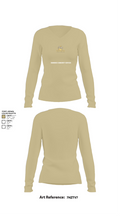 EMMBROCK COMMUNITY SERVICES 16784997 Women's Long Sleeve V-neck Shirt - 37