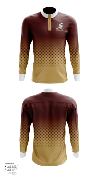 Quarter Zip Jacket, Pymatuning Valley Lakers, Spirit Store, Teamtime, Team time, sublimation, custom sports apparel, team uniforms, spirit wear, spiritwear, sports uniforms, custom shirts, team store, custom team store, fundraiser sports, apparel fundraiser