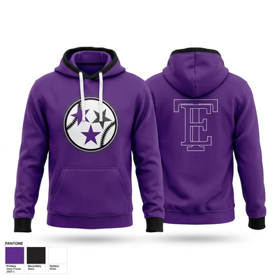 East Tennessee Hustle Baseball Hoodie - 2