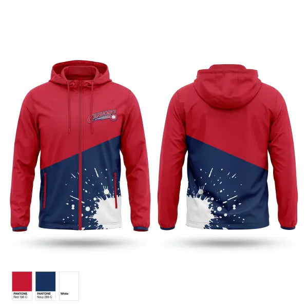 Windbreaker, Lemoore Cannons, Baseball, Teamtime, Team time, sublimation, custom sports apparel, team uniforms, spirit wear, spiritwear, sports uniforms, custom shirts, team store, custom team store, fundraiser sports, apparel fundraiser