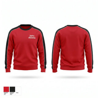 Crew Neck Sweatshirt, John Adams, Women's Volleyball, Teamtime, Team time, sublimation, custom sports apparel, team uniforms, spirit wear, spiritwear, sports uniforms, custom shirts, team store, custom team store, fundraiser sports, apparel fundraiser