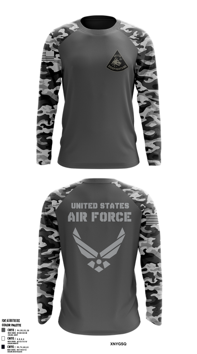 Delta Dogfighters 1370718 Long Sleeve Performance Shirt 1