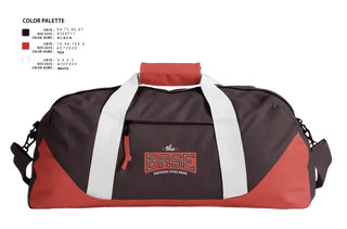Duffle Bag, The Base, Baseball, Teamtime, Team time, sublimation, custom sports apparel, team uniforms, spirit wear, spiritwear, sports uniforms, custom shirts, team store, custom team store, fundraiser sports, apparel fundraiser