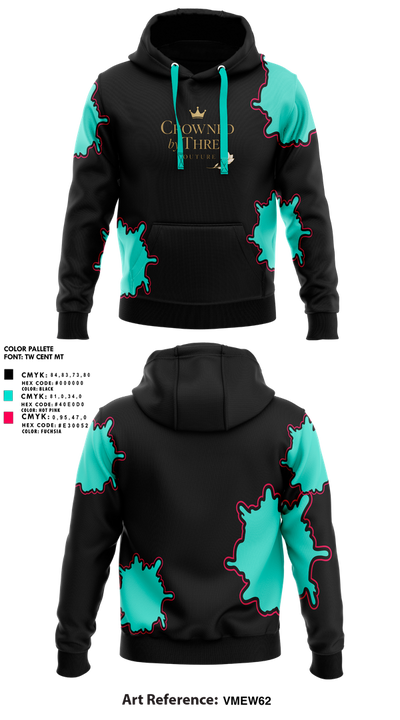Crowned by three 75310524 Hoodie - 1