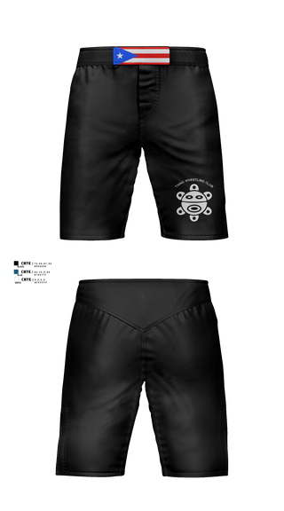 Fight Shorts, Taino Wrestling Club, Wrestling, Teamtime, Team time, sublimation, custom sports apparel, team uniforms, spirit wear, spiritwear, sports uniforms, custom shirts, team store, custom team store, fundraiser sports, apparel fundraiser