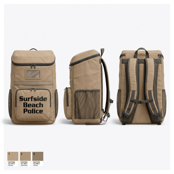 Gear Bag, Surfside Beach police, Police, Teamtime, Team time, sublimation, custom sports apparel, team uniforms, spirit wear, spiritwear, sports uniforms, custom shirts, team store, custom team store, fundraiser sports, apparel fundraiser